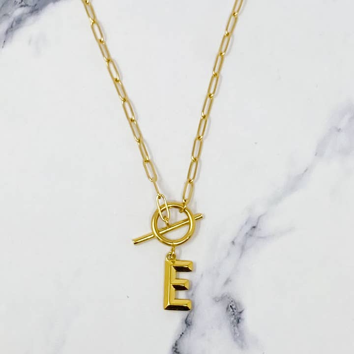Ellison+Young - Wholesale Pendant/Charm Necklace - Modern Classic Initial Necklace2