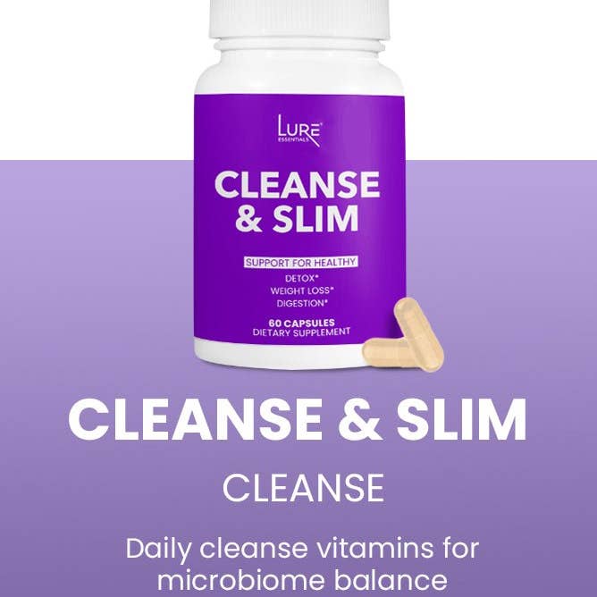 Lure Essentials - Wholesale Voedingssupplement/vitamine - CLEANSE & SLIM Detox Psyllium Husk Fiber1