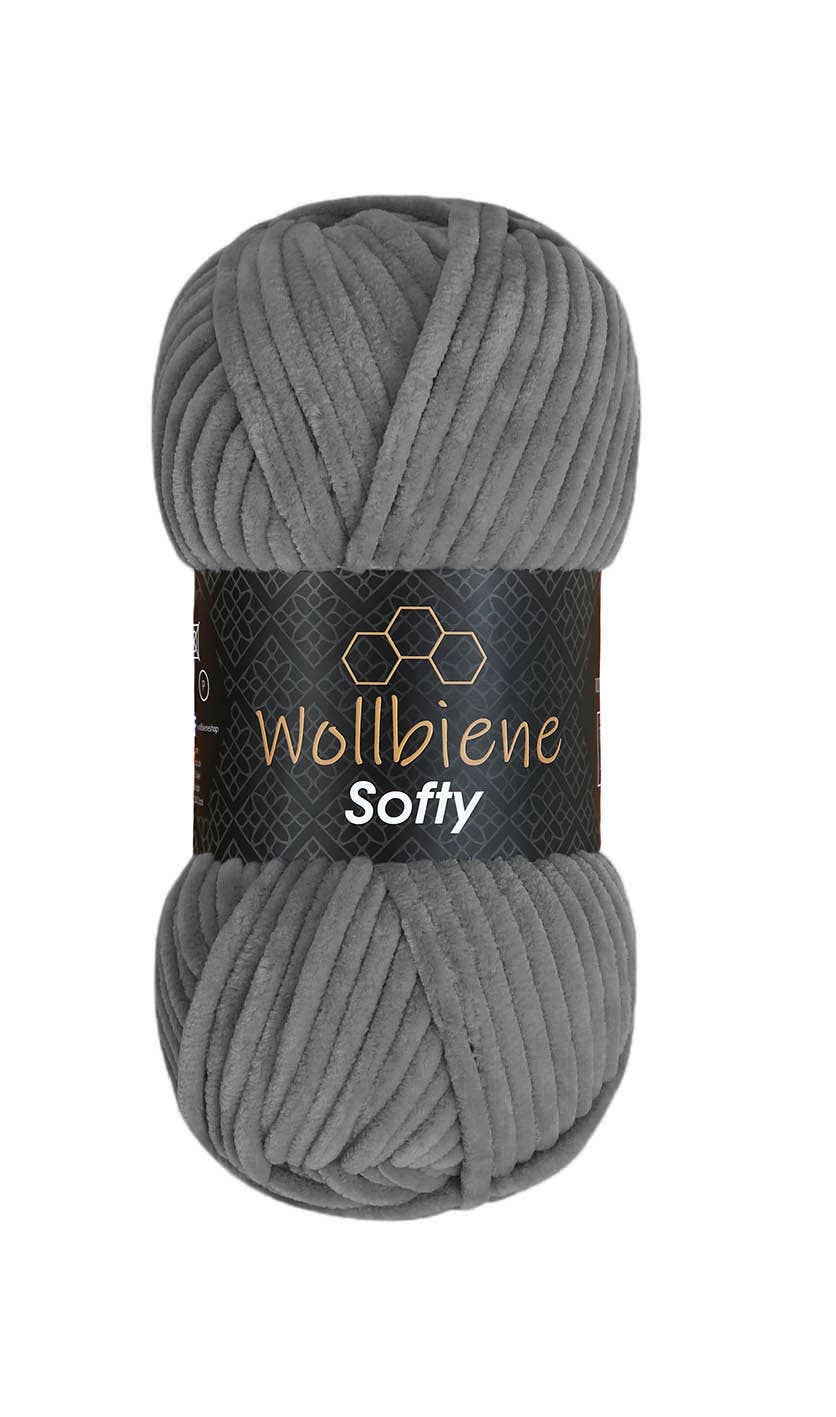 Wollbiene - Wholesale Yarn - wool bee softy chenille wool 100gr super bulky knitting47