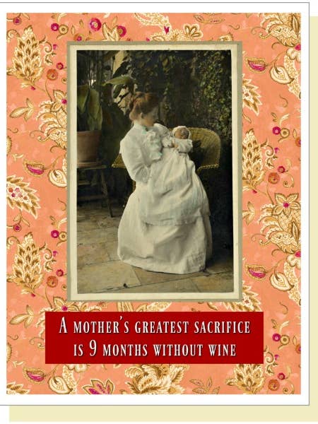 Sacrifice - New Baby Card for wholesale by Ümlaut Brooklyn