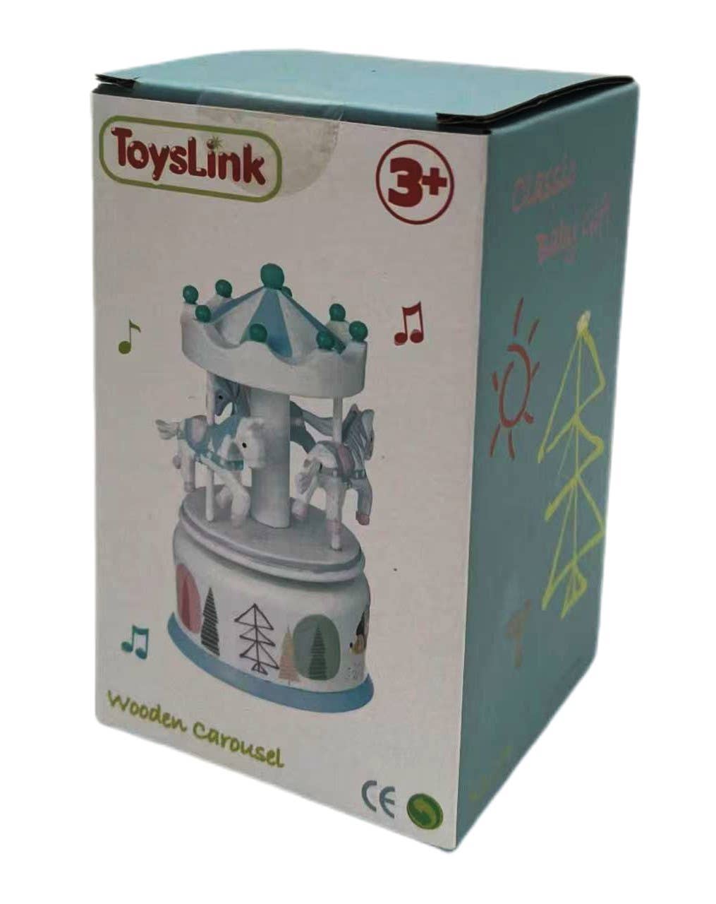 ToysLink – wholesale Wood toy – Child – Wooden Baby Carousel1