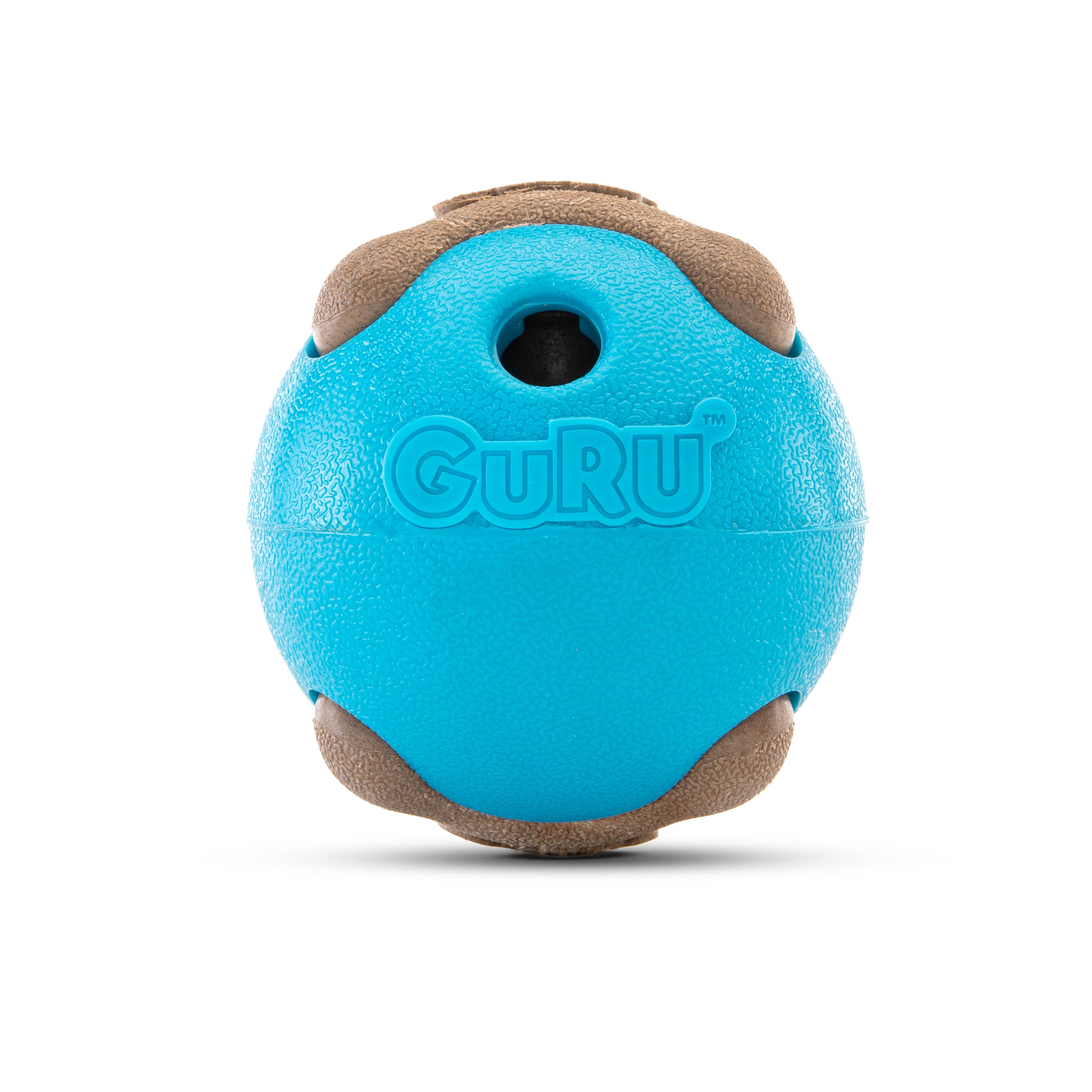 Pet Palette Distribution - Wholesale Pet Chew Toy - Dog - GURU Pet Company Busy Ball Dog Fetch Toy Medium