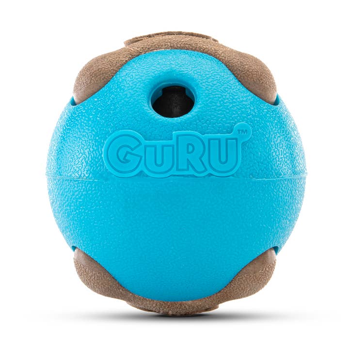 GURU Pet Company Busy Ball Dog Fetch Toy Medium for wholesale by Pet Palette Distribution