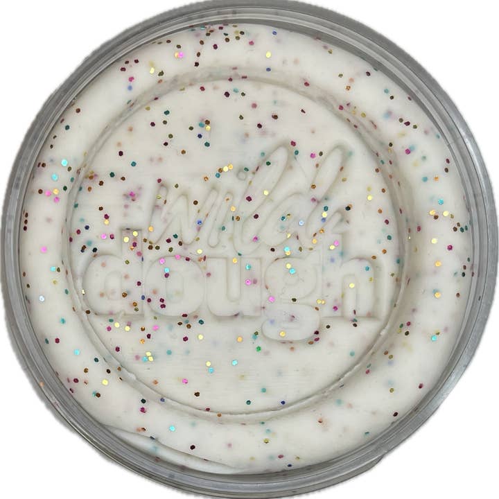 Fairy Dust White Playdough (w/s) for wholesale by Wild Dough Playdough