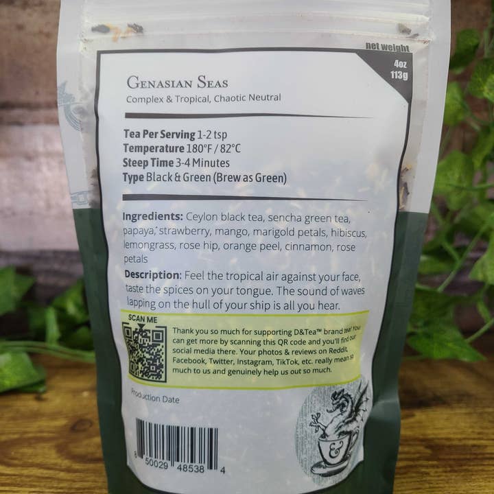 D&Tea - Vendita all'ingrosso Tè sfusi - Tè - Verde/Nero - Genasian Seas2