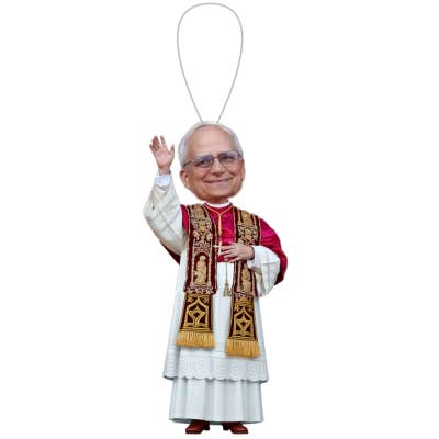 National Bobblehead Hall of Fame and Museum - Wholesale Ornament - Pope Leo XIV Ornament and Mini Bobbleheads (Presale)