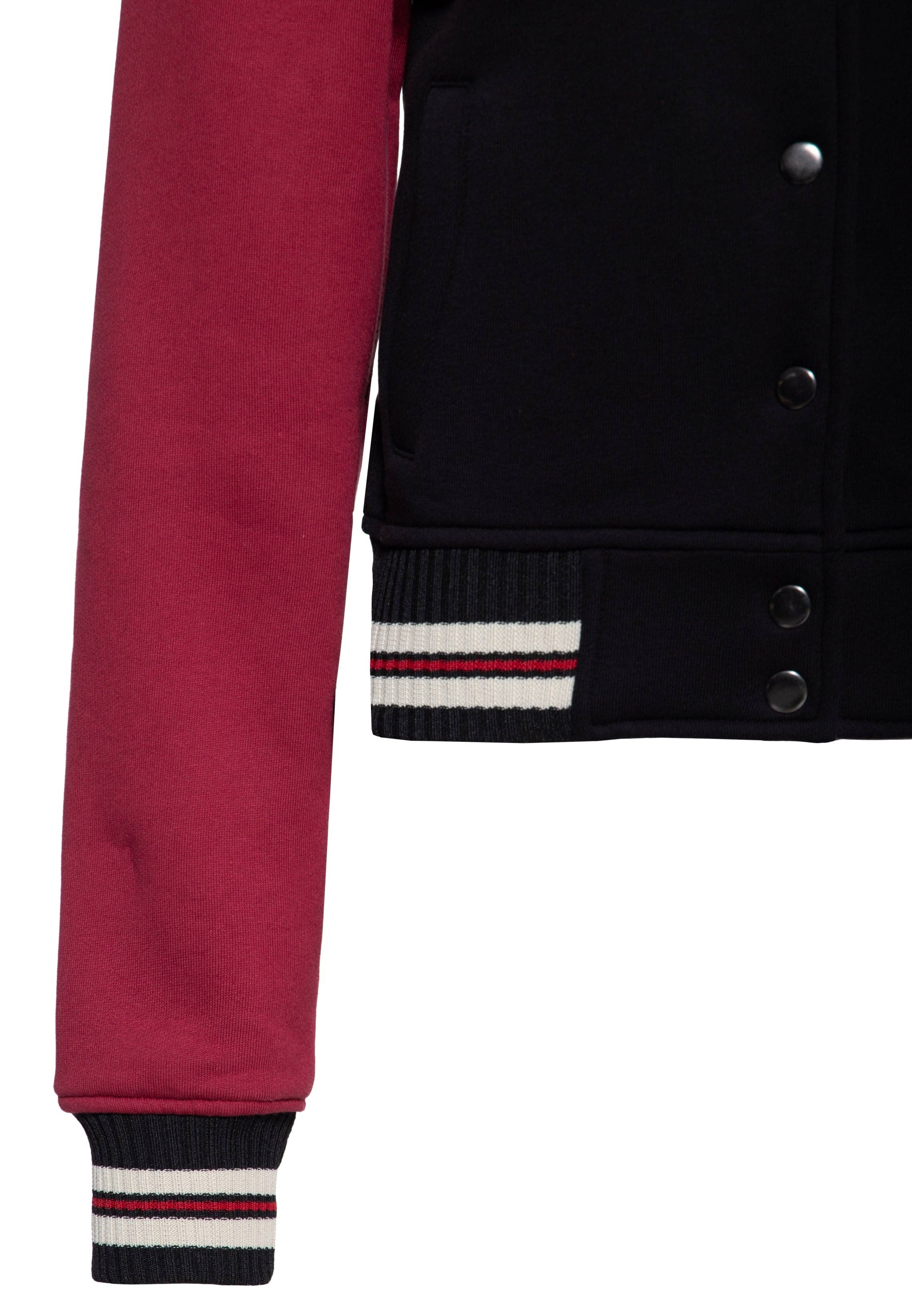 KING KEROSIN - Wholesale Varsity/Baseball Jacket - Women's - Rebel at Heart College Sweatshirt3