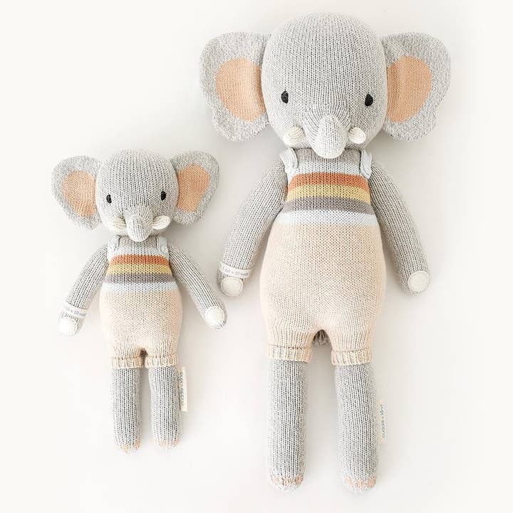 cuddle+kind - Wholesale Stuffed/Plush Toy - Kids & Baby - Evan the elephant, gives 10 meals