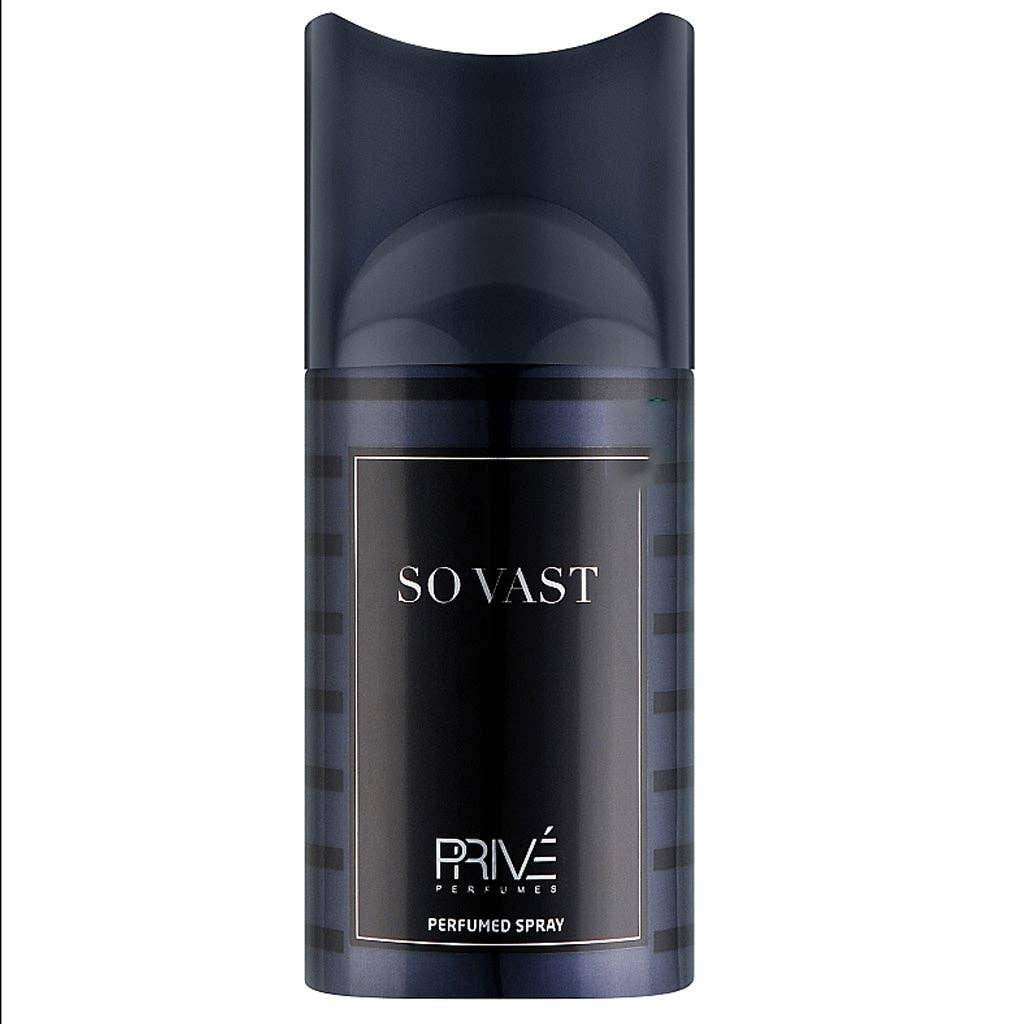 FRAGRANCE WHOLESALE LTD - Wholesale Deodorant - Unisex - PRIVE So Vast Perfume Deodorant 250ml 6x PACK2