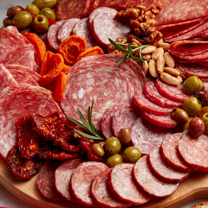 Olli Salumeria Americana - Wholesale Salami - Olli Gen/Napoli/Toscno/Calabrese Antipasto Tray2