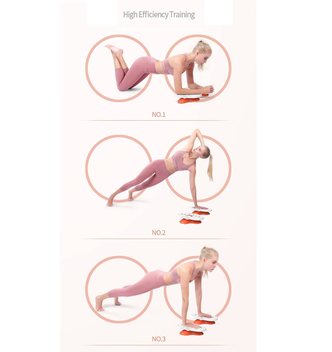 VIGOR - Venta al por mayor Material de fitness - Equipo de gimnasio para cintura con placa giratoria ajustable para pérdida de peso3