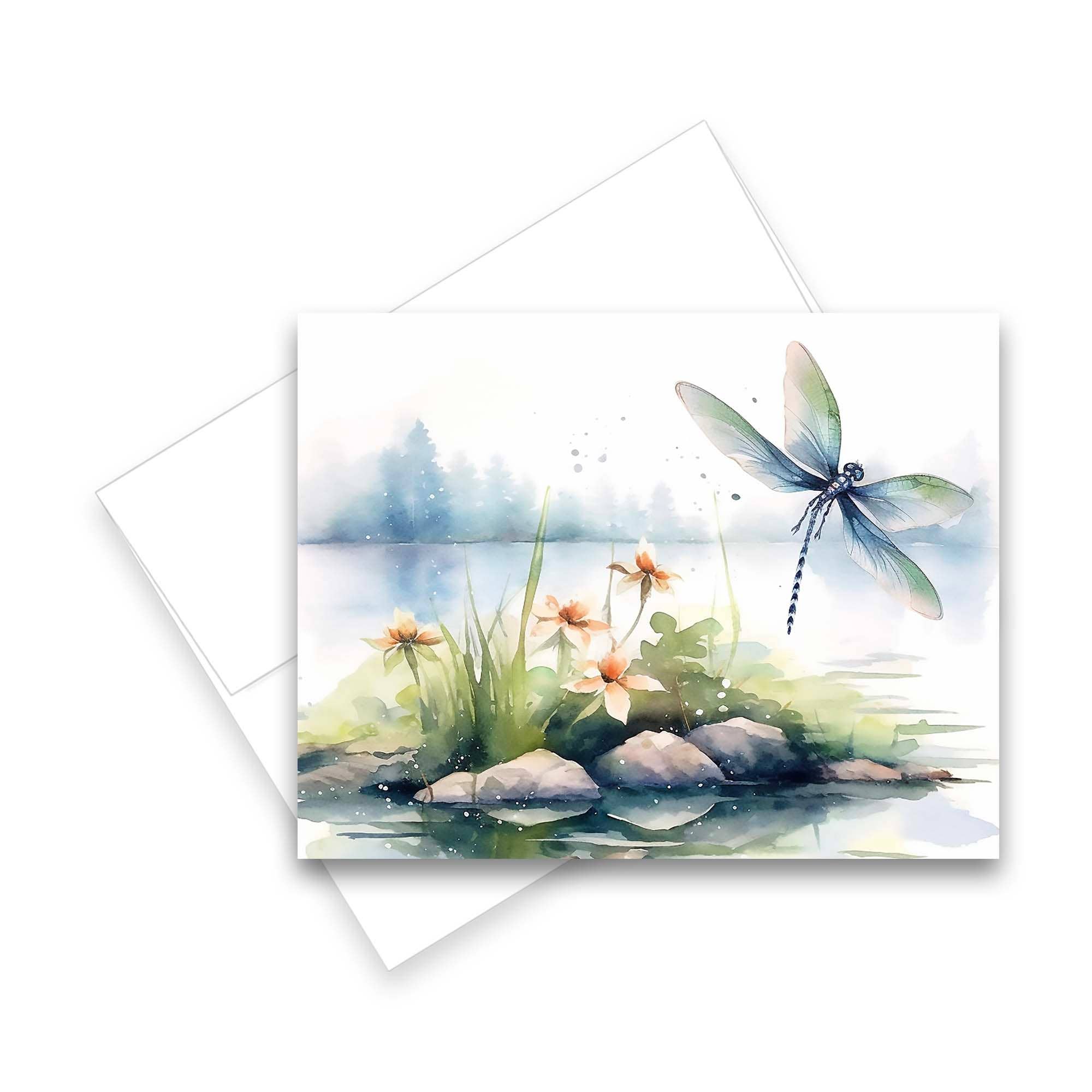 Aria Rae – Cartão de saudação diária por atacado – Cartões de saudação do Lago da Libélula Variados, Conjunto de 62
