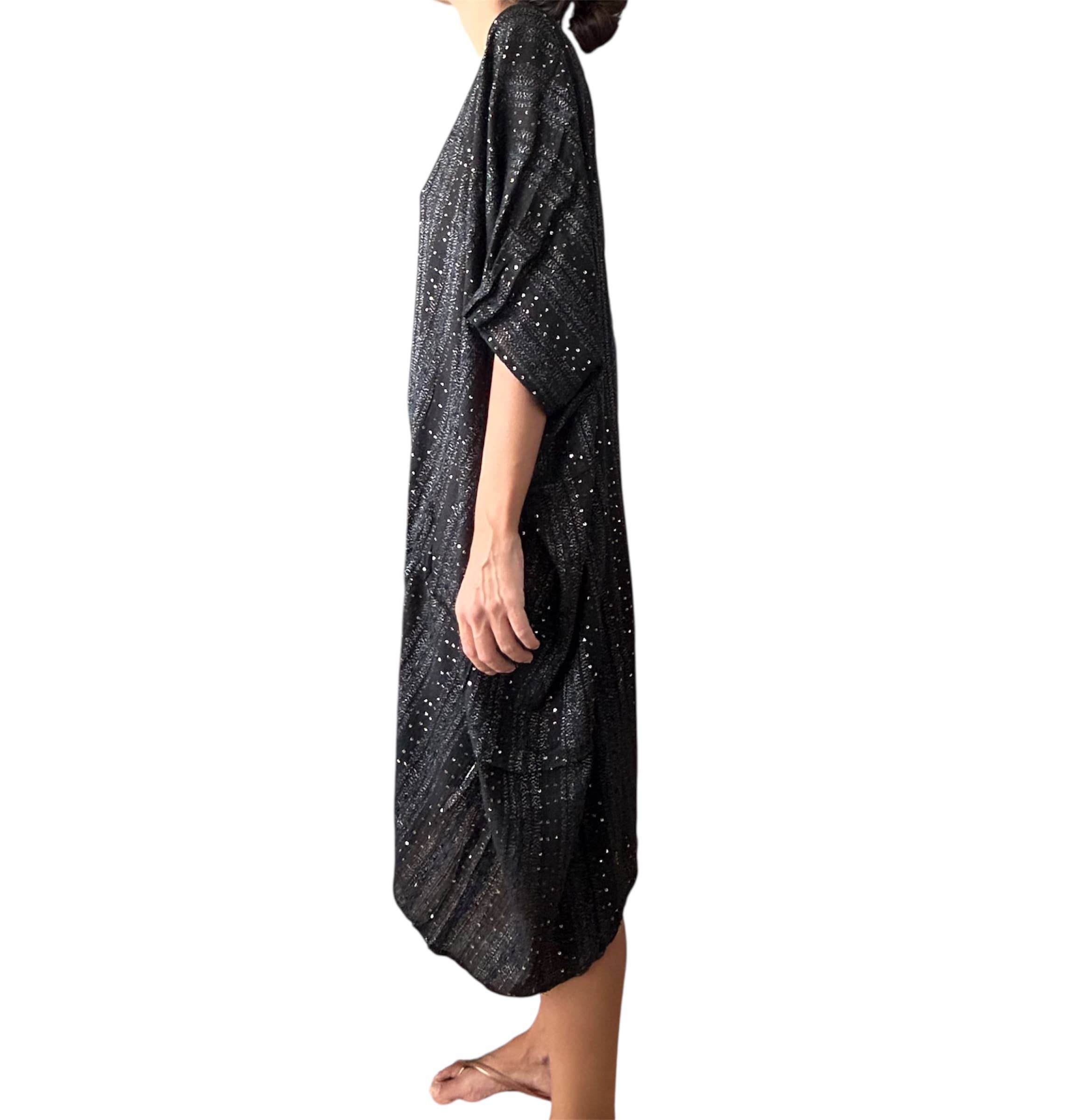 GIANIN – Großhandel Kaftan – Damen – Kimono-Kaftan mit Pailletten für Damen1