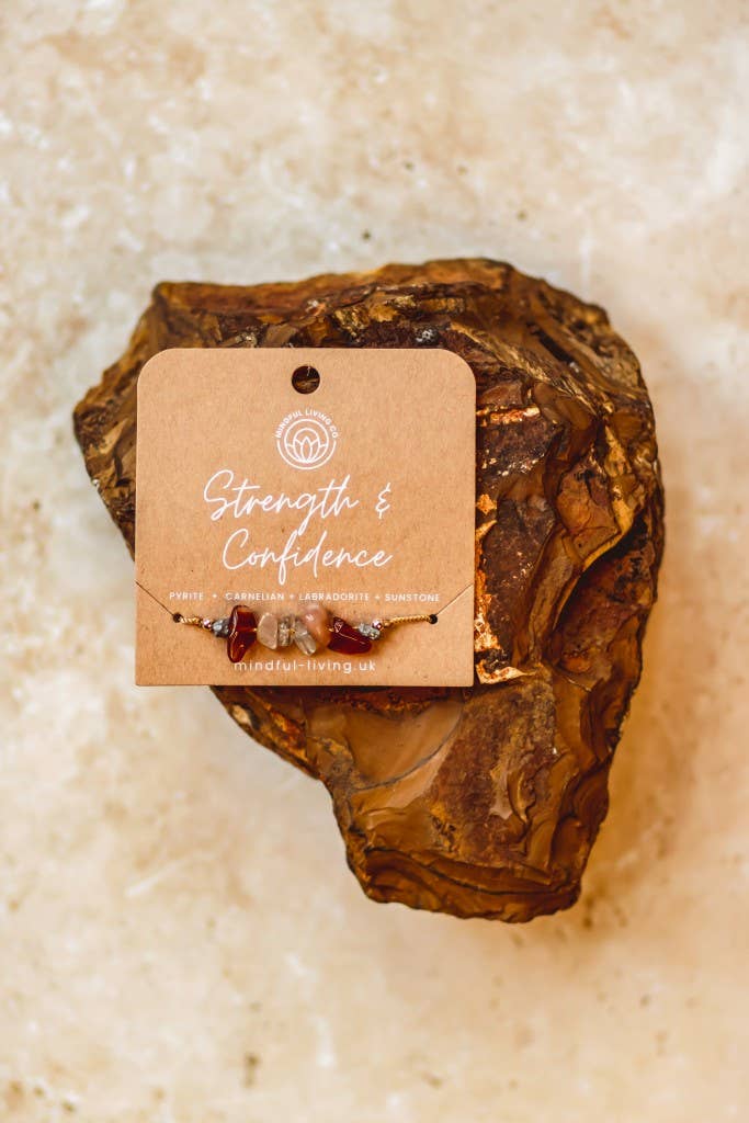 Mindful Living Co. – wholesale Beaded bracelet – Bohemian Intention Chip Bracelet – Crystal Collection6