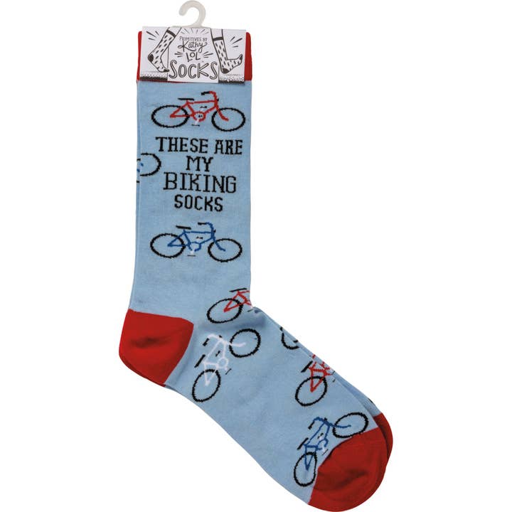 Primitives by Kathy - Wholesale Socks - Unisex - These Are My Biking Socks3