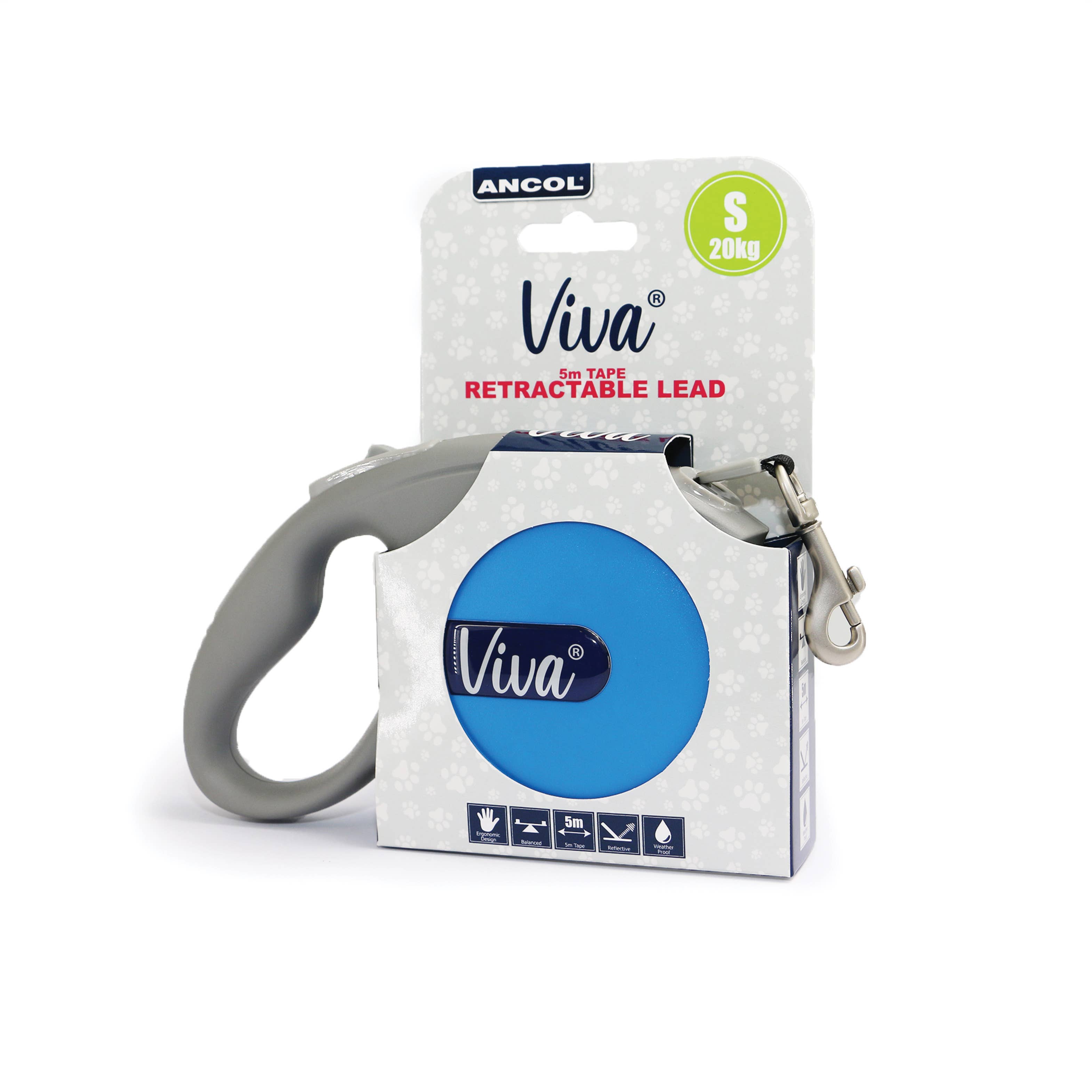Ancol Pet Products Ltd – wholesale Pet leash – Dog – Viva Retractable Lead SMALL4