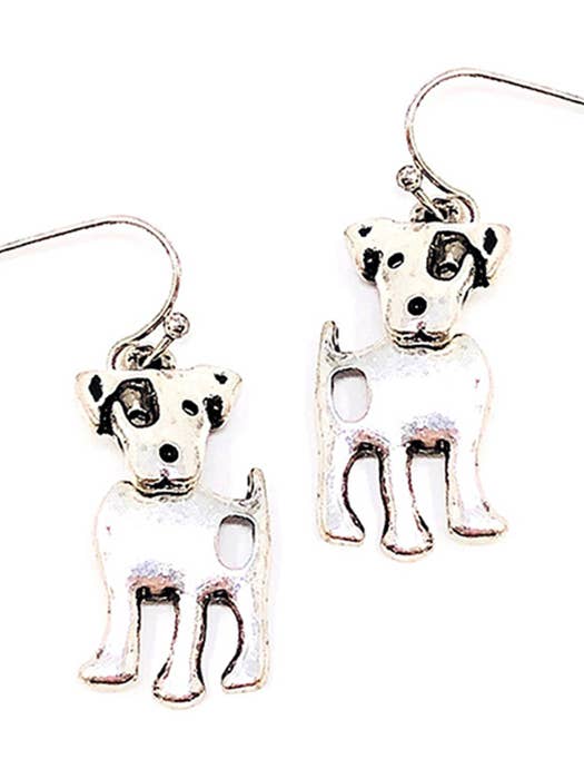 ( TX1268 ) PET LOVERS THEME DOG EARRING for wholesale by Jewelry Max