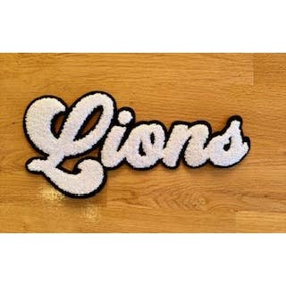 SHY Designs, LLC - Wholesale Patch - School Mascot Chenille Patches - Patch with Adhesive7