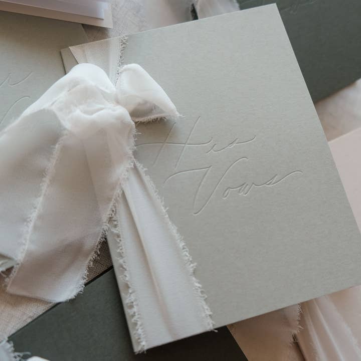 Emma Allen Design Studio - Wholesale Notebook - Letterpress Vow Books13