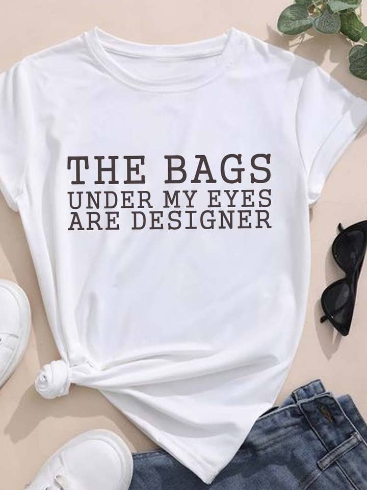 HARANG – wholesale T-shirts med screentryck – Dam – M7758 THE BAGS grafisk tee0