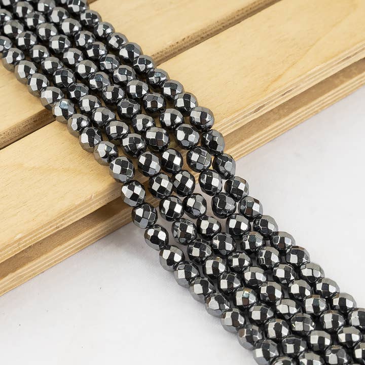Soothing Crystals Beads - Wholesale Beads - Faceted Beads | Hematite | Crystal Beads for Jewelry8