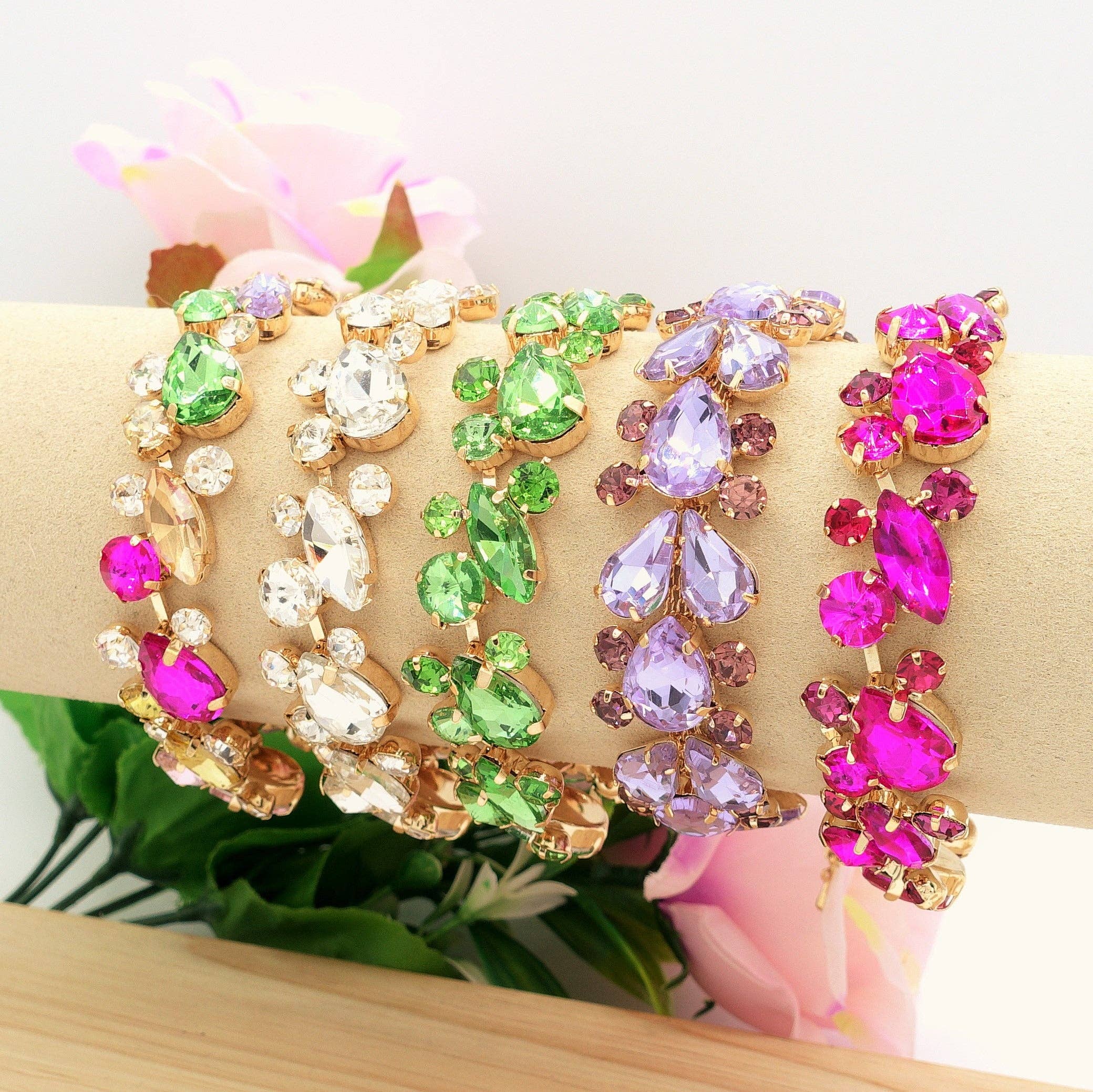 Daemon srls - Wholesale Charm/Dangle Bracelet - OPHELIA ~ Bracciale con pietre sfaccettate LUCE COLLECTION11