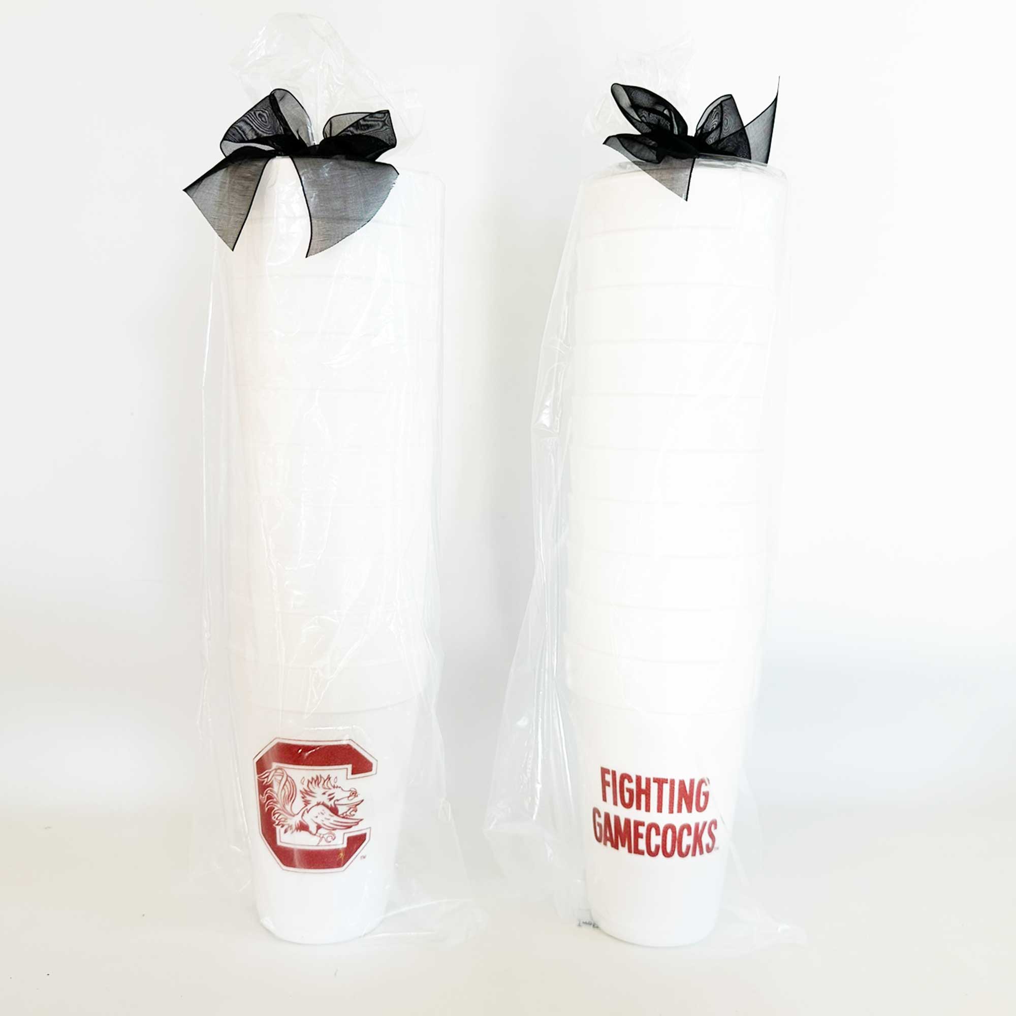 Two Funny Girls - Vente Gobelets jetables - Gobelet en mousse - University South Carolina Gameckocks (sac de 10 ct)3