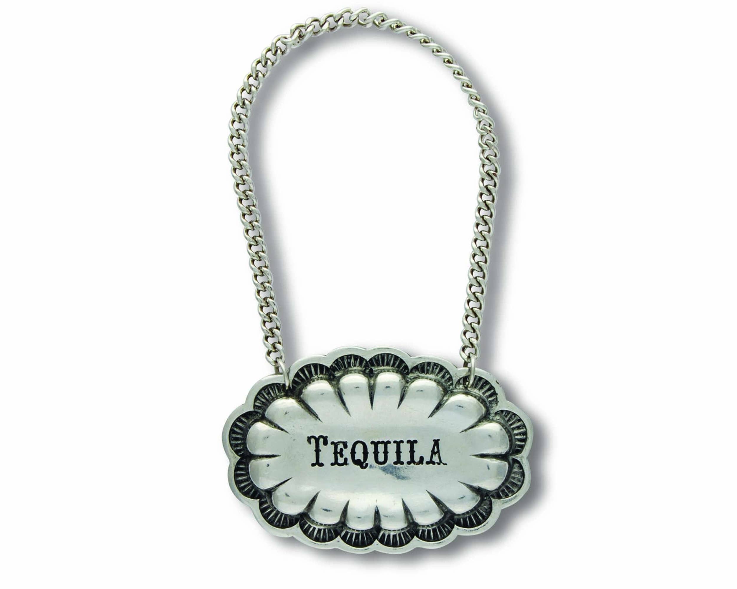 Vagabond House - Wholesale Decanter - Pewter Western Decanter Tags4