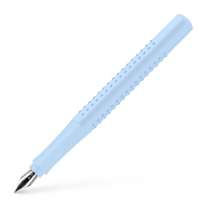 Grip 2010 Sky Blue Fountain Pen for wholesale by Faber-Castell / Creativity for Kids