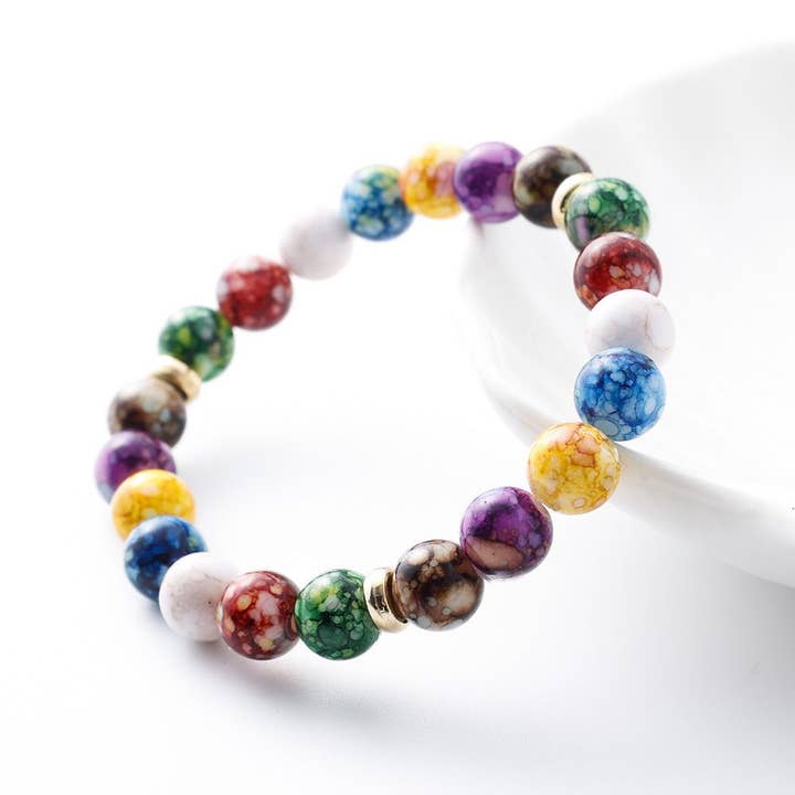 Ashlen - Vendita all'ingrosso Bracciale con perline - BRACCIALE CON 7 CHAKRA (REGOLABILE)3