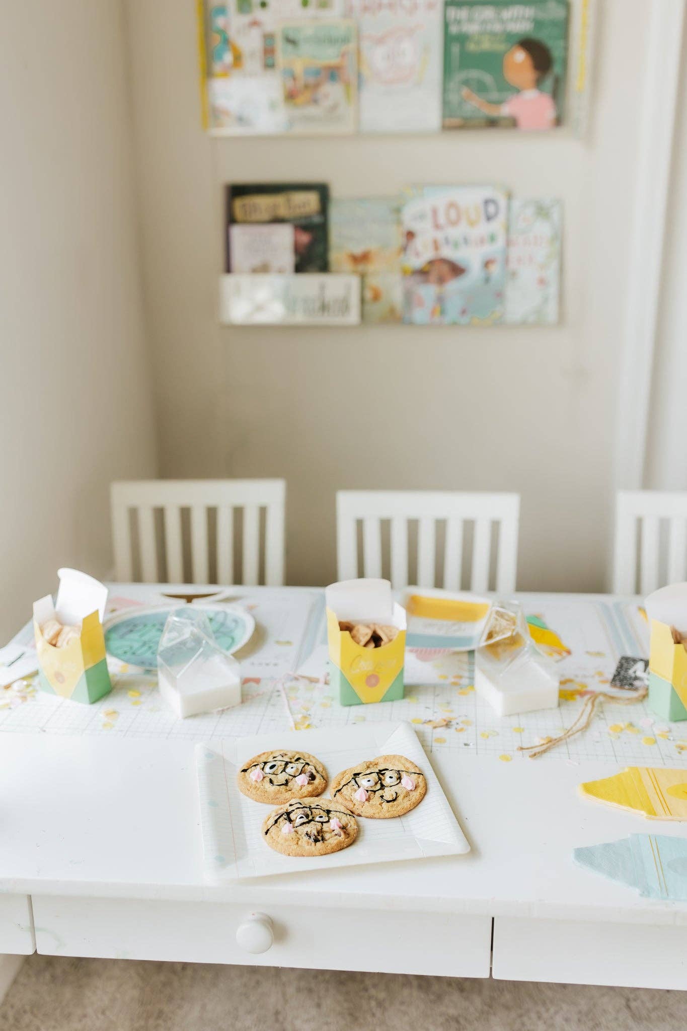 My Mind’s Eye – Prato descartável por atacado – BTS940 - Occasions By Shakira - Pratos de papel com estampa de caderno para volta às aulas4