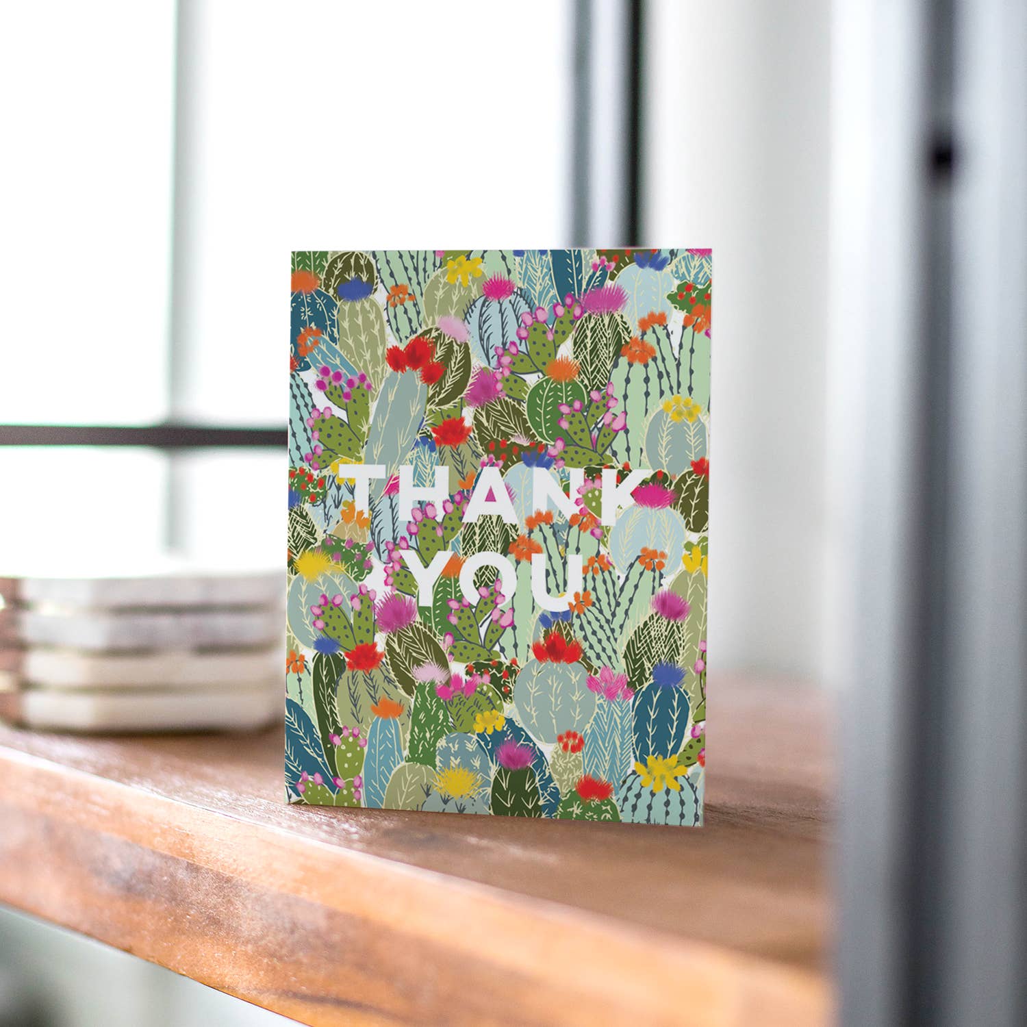 Antiquaria - Venta al por mayor Tarjetas de agradecimiento - Cactus Explosion - Tarjeta de felicitación de agradecimiento2