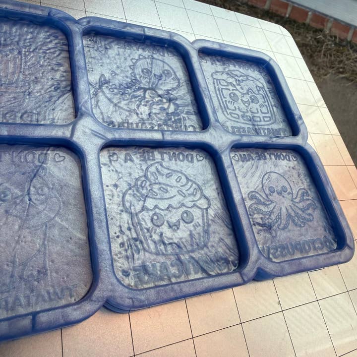 KCRESINSHOP - Wholesale Craft Supplies - Don’t Be A… Palette Mold4