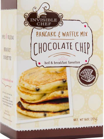 Chocolate Chip Pancake & Waffle Mix - 16 oz for wholesale by The Invisible Chef