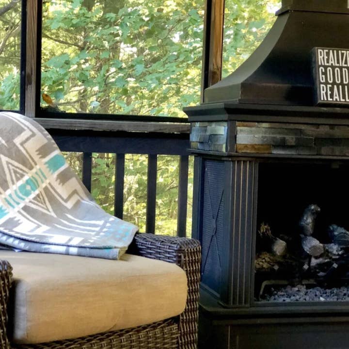 Follow Your True North - Wholesale Throw Blanket - Wasatch Blanket3