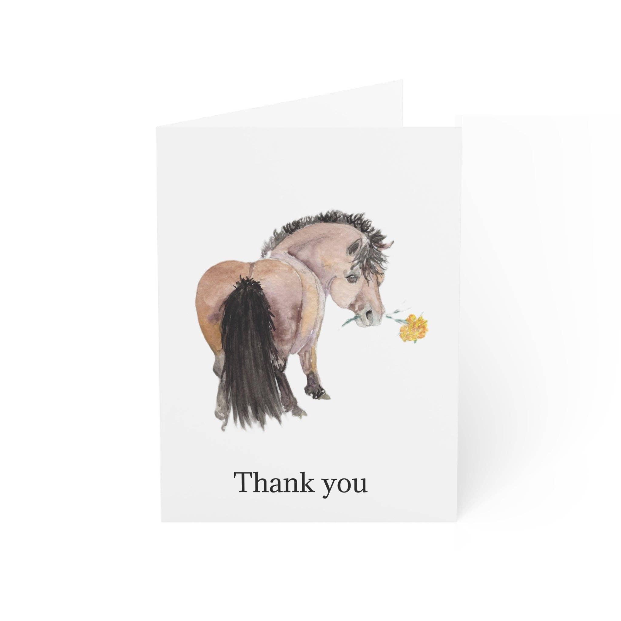 Sona Equestrian - Wholesale Christmas Card - Adorable Ponies Single Greeting Card0