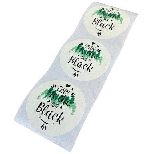 Autocollant zéro déchet 2,5" - Bande de 20 autocollants pour la vente par EcoEnclose