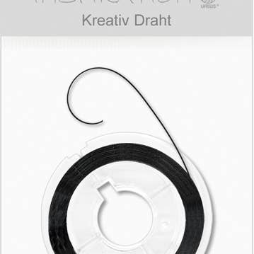creative wire, black for wholesale by URSUS® / Buntpapierfabrik Ludwig Bähr GmbH & Co. KG