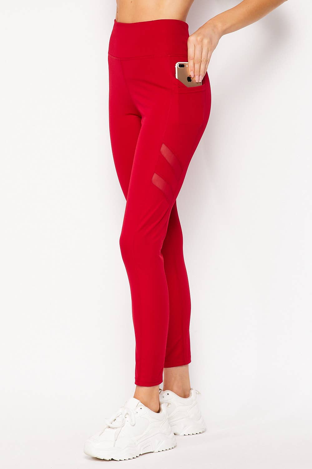 Truly Contagious – Großhandel Sport-/Lounge-Leggings – Damen – Legging zur Bauchkontrolle | Handytasche (YOGA01)5