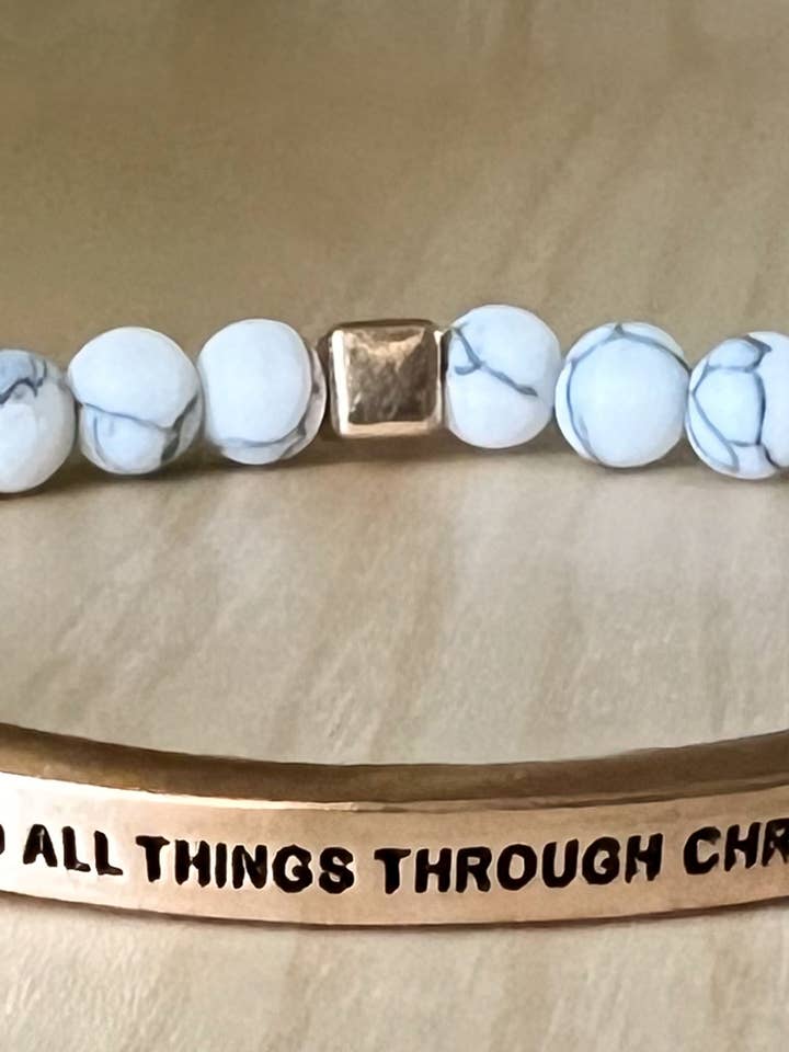 I Can Do All Things Bracelet - Eden Merry Bracelet for wholesale by Eden Merry Jewelry by James Lawrence