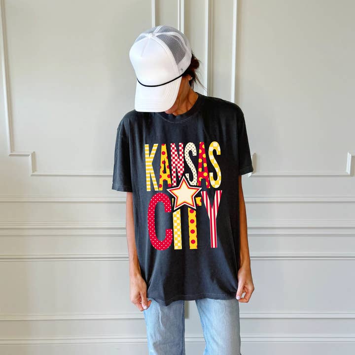 Kansas City T-Shirt für den Großhandel von Poppy & Pine