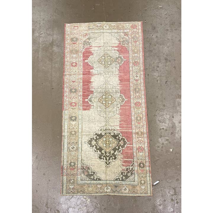 Vintage Turkish Konya Rug Runner | 5.0 x 11.2 for wholesale by Vintage Loomz