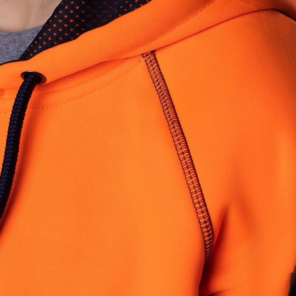 BAD WORKWEAR - Wholesale Hoodie - Women's - BAD WOMENS WATERPROOF RAIN-DEFEND™ HI-VIS FLEECE HOODIE6