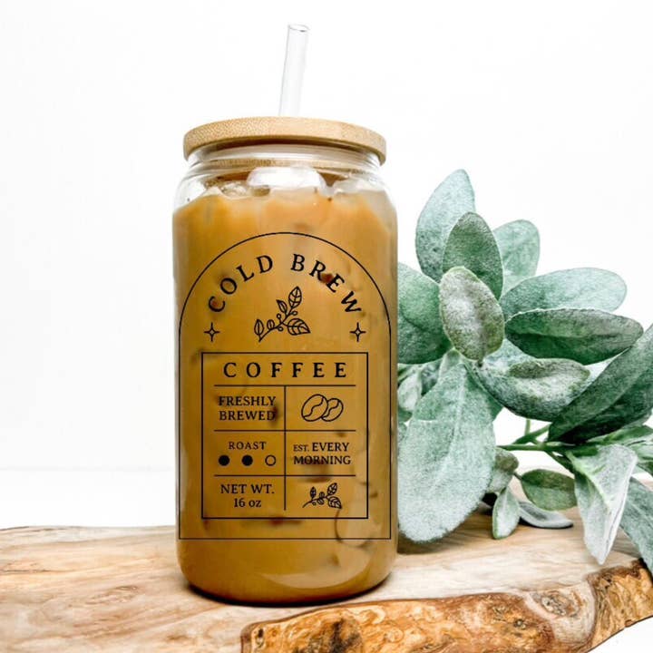 Bonita Bella Creations - Venta al por mayor Vaso/copa - Etiqueta de café, sublimación, lata de cerveza, vidrio, etiqueta de cerveza fría de 16 oz1