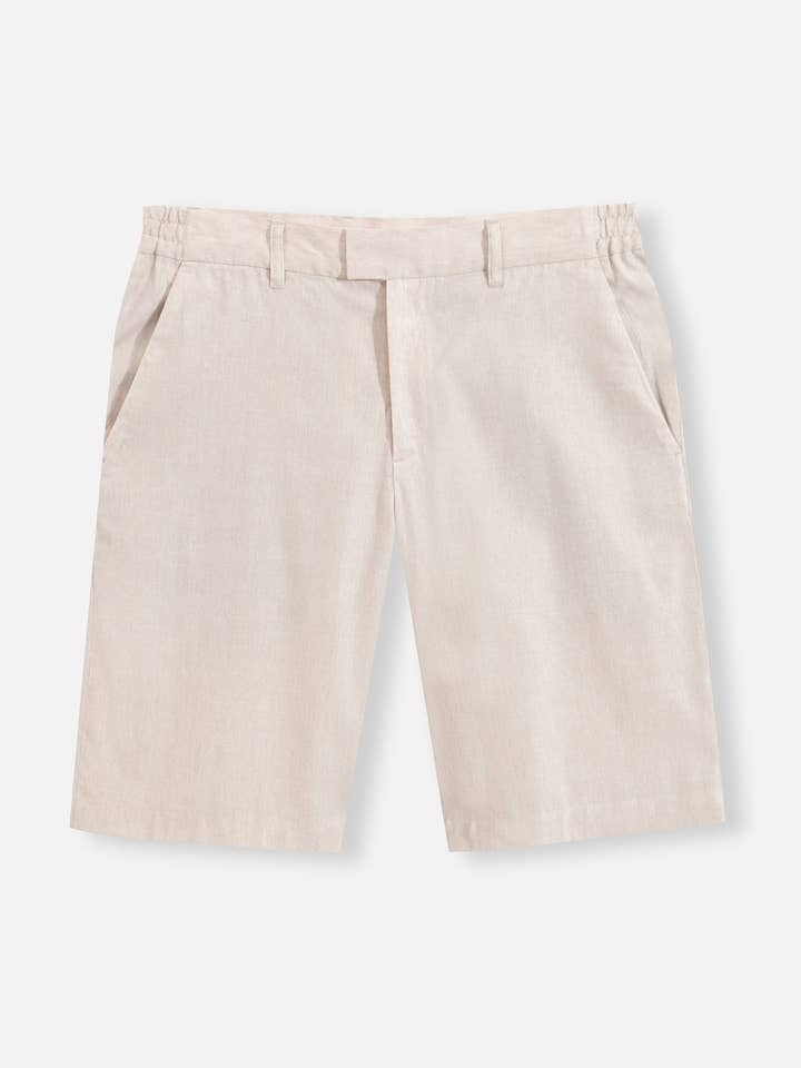LINEN SHORTS CRUDE for wholesale by THE (REAL) GARCIA