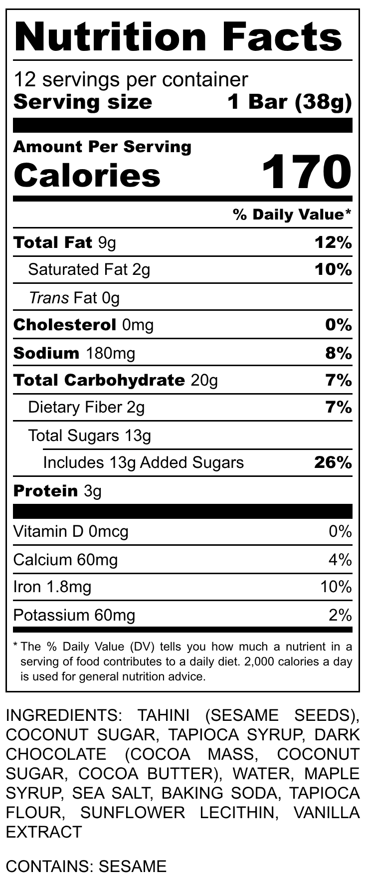 In Good Faith - Wholesale Chocolate Bar - Dark Chocolate Maple Tahini Bars 5