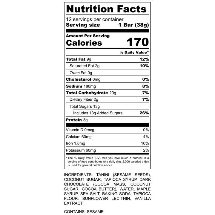 In Good Faith - Wholesale Chocolate Bar - Dark Chocolate Maple Tahini Bars 5