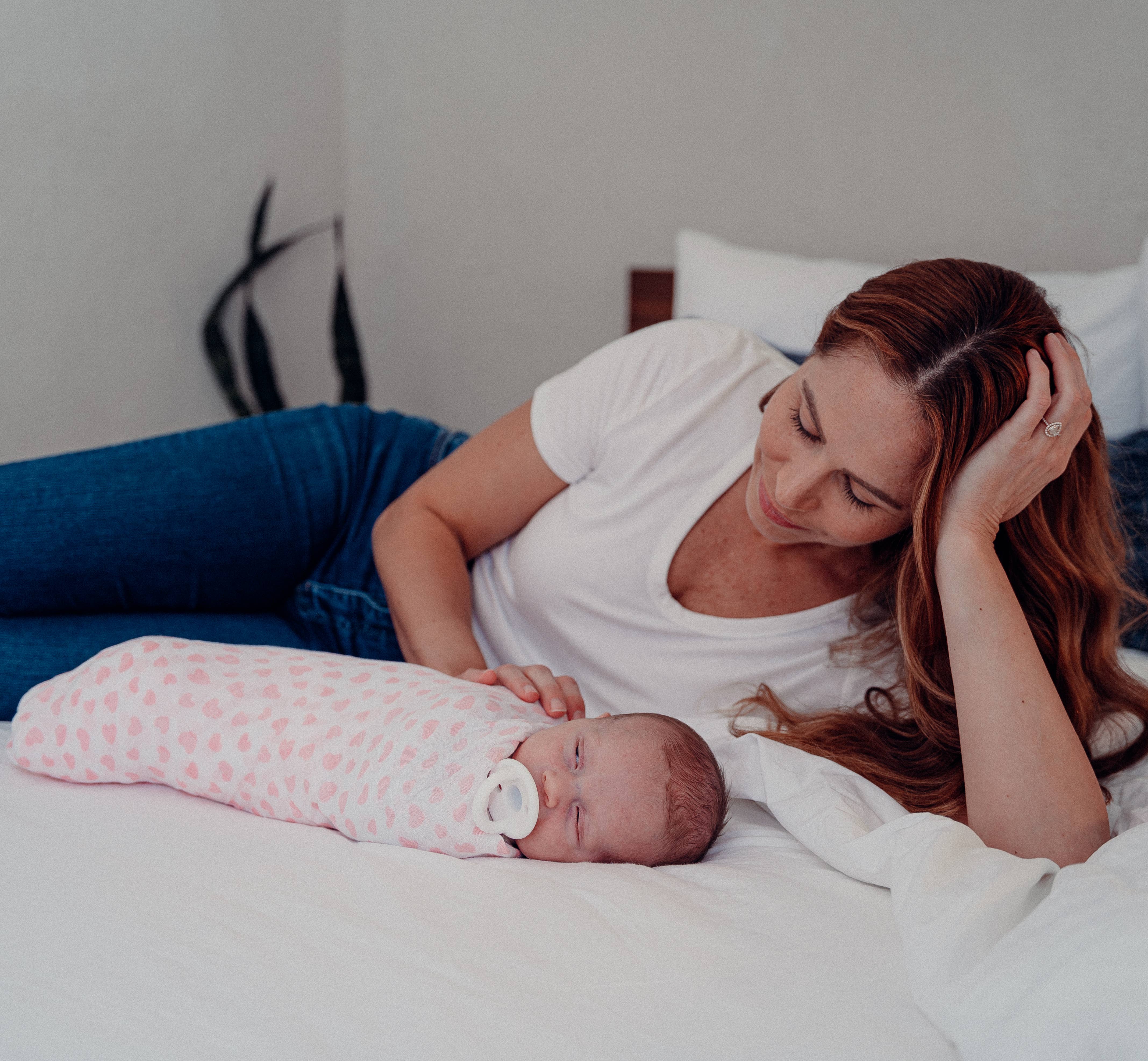 Comfy Cubs – Engroshandel Svøb - Baby – Musselin svøbetæpper, pakke med 4, 47" x 47" fra Comfy Cubs3