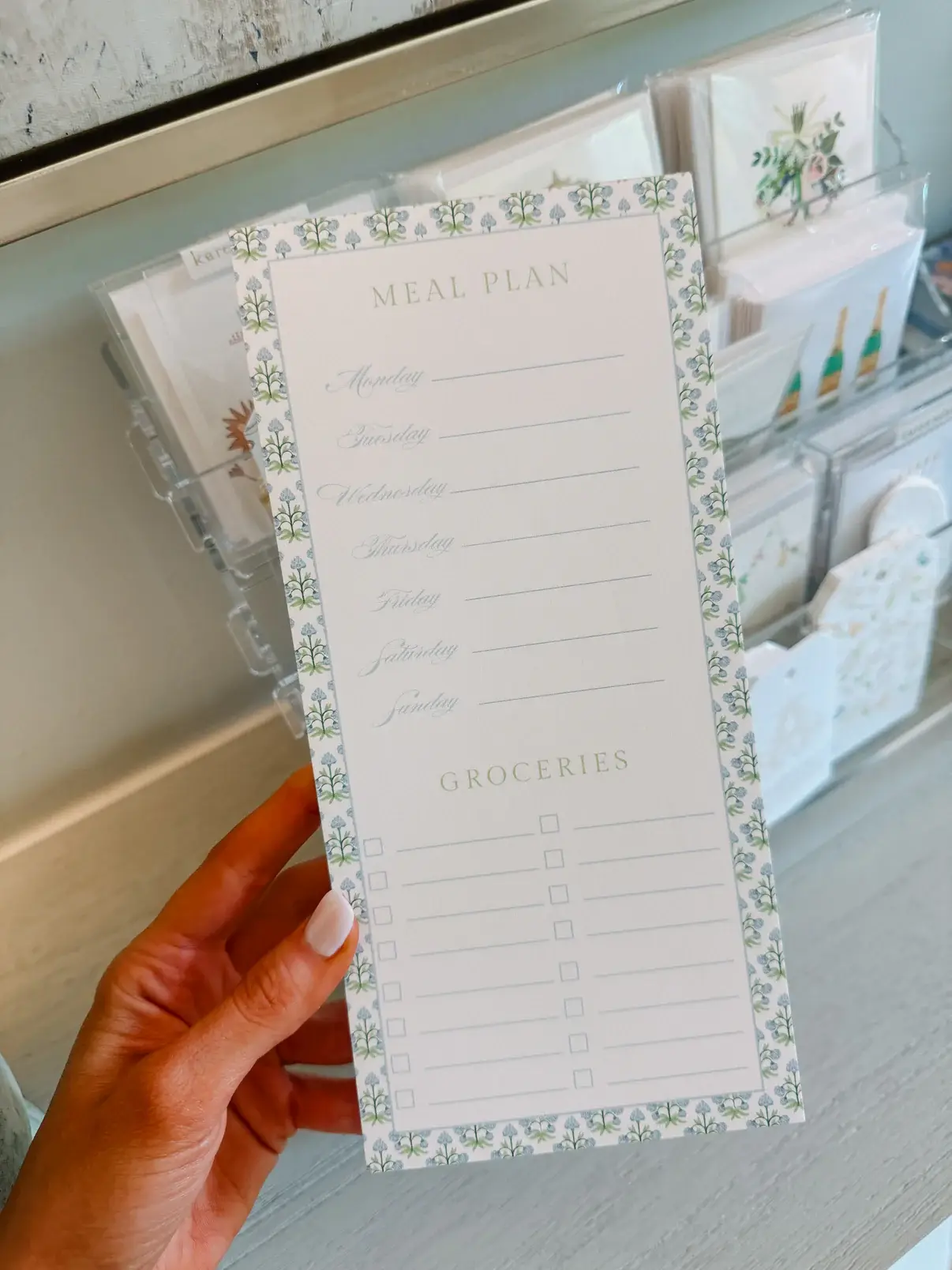 Coco Cleo Creative - Wholesale Notepad - Meal Plan Notepad0