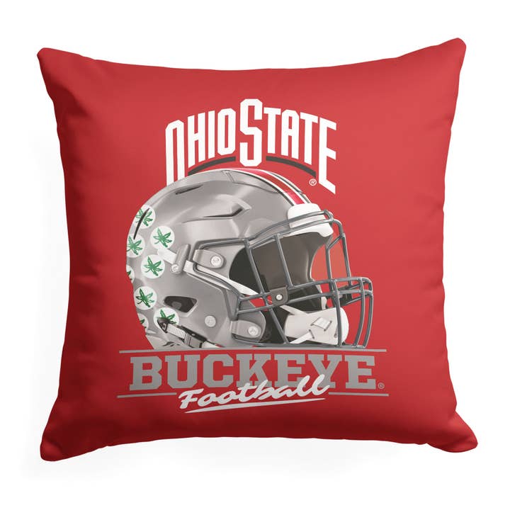 NCAA Ohio State Univ FOOTBALL - Printed Throw Pillow for wholesale by The Northwest Group